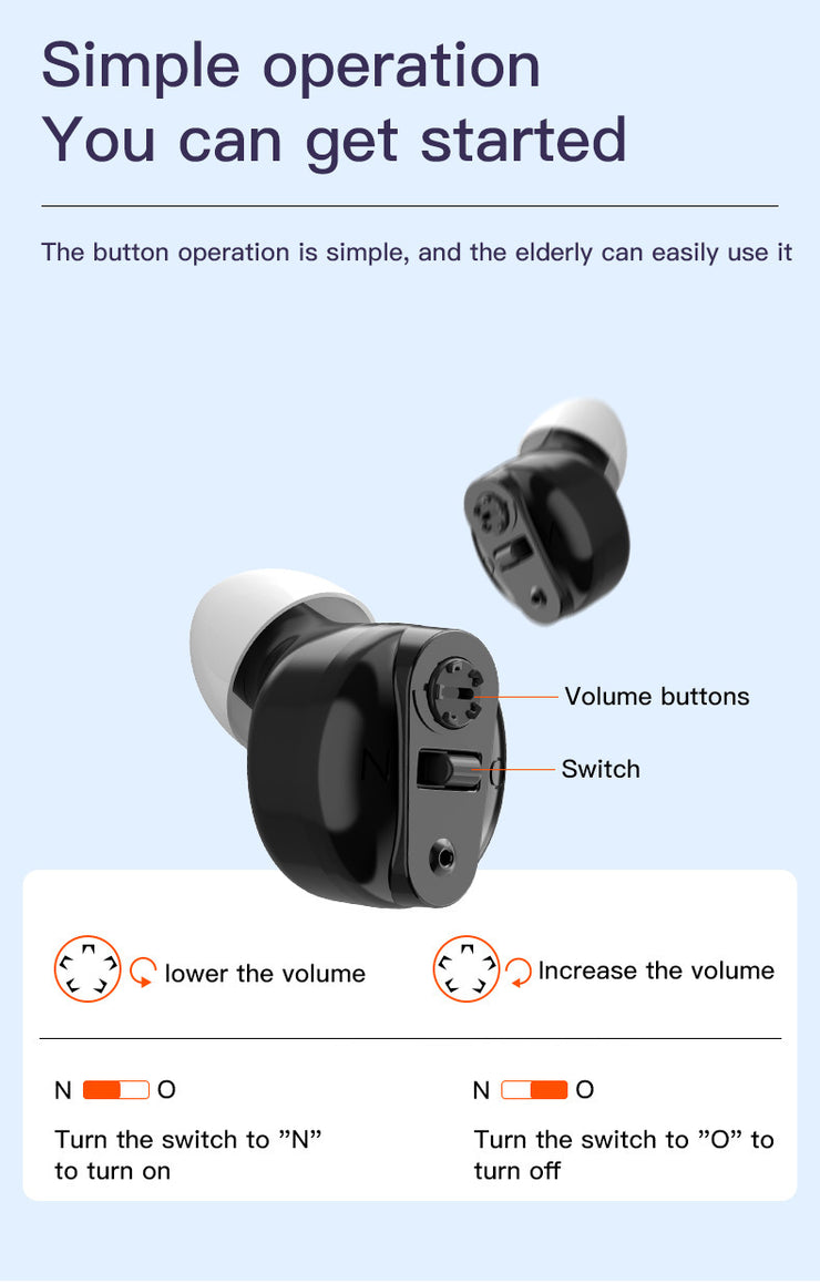 Elderly Hearing Aid No Matter About Sound Collector Charging Bin Accessories