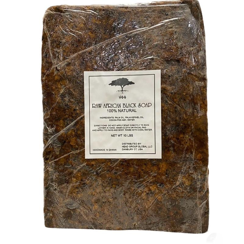 Authentic Black Soap - 1LB, 5LB, 10LB for Deep Cleansing, Nourishing, and Skin Repair - Body Care African Natural Skincare