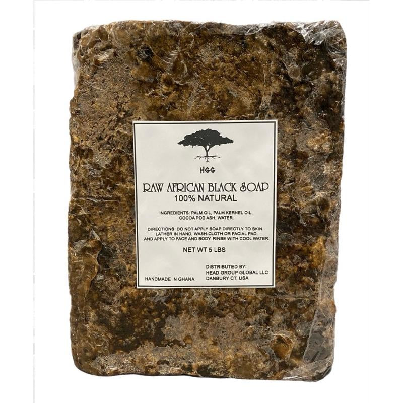 Authentic Black Soap - 1LB, 5LB, 10LB for Deep Cleansing, Nourishing, and Skin Repair - Body Care African Natural Skincare